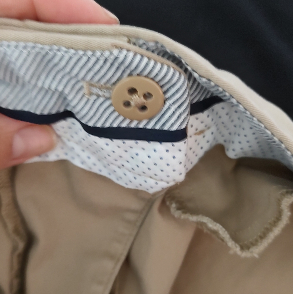 Talbots Curvy Tan Capri Pants 16 - Picture 7 of 10